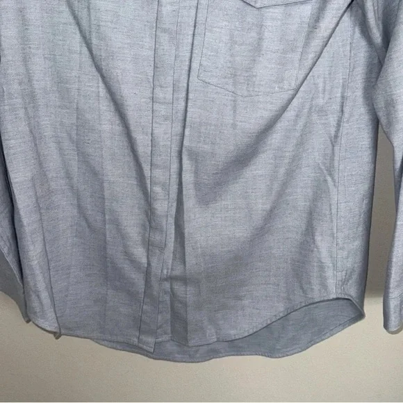 AYR Light Sky Blue Button Down Shirt Size Medium - Picture 4 of 7